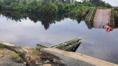 Unyenge bridge collapse: 15 days on, work still stalled