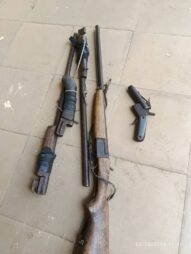 Police arrest 70-year-old, others; recover firearms in A’Ibom