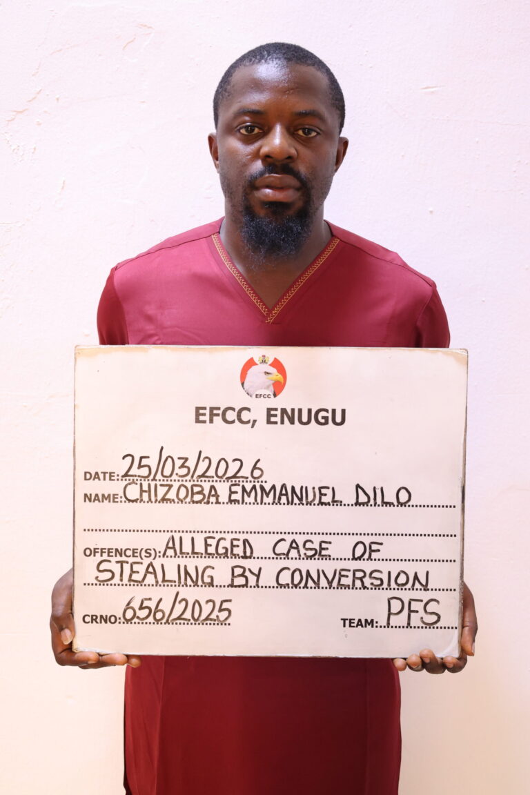 EFCC arraigns man over alleged N64m fraud in Onitsha