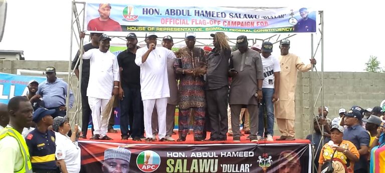 Salawu vows grassroots development in Somolu race